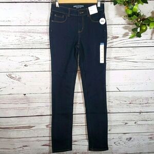 ARIZONA JEAN CO. Skinny Slim Dark Blue Size 14